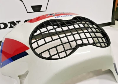 Griglia fari per Honda XRV 750 Africa Twin RD04 Headlamp grill guard (1990-1992) - Imagen 1 de 4