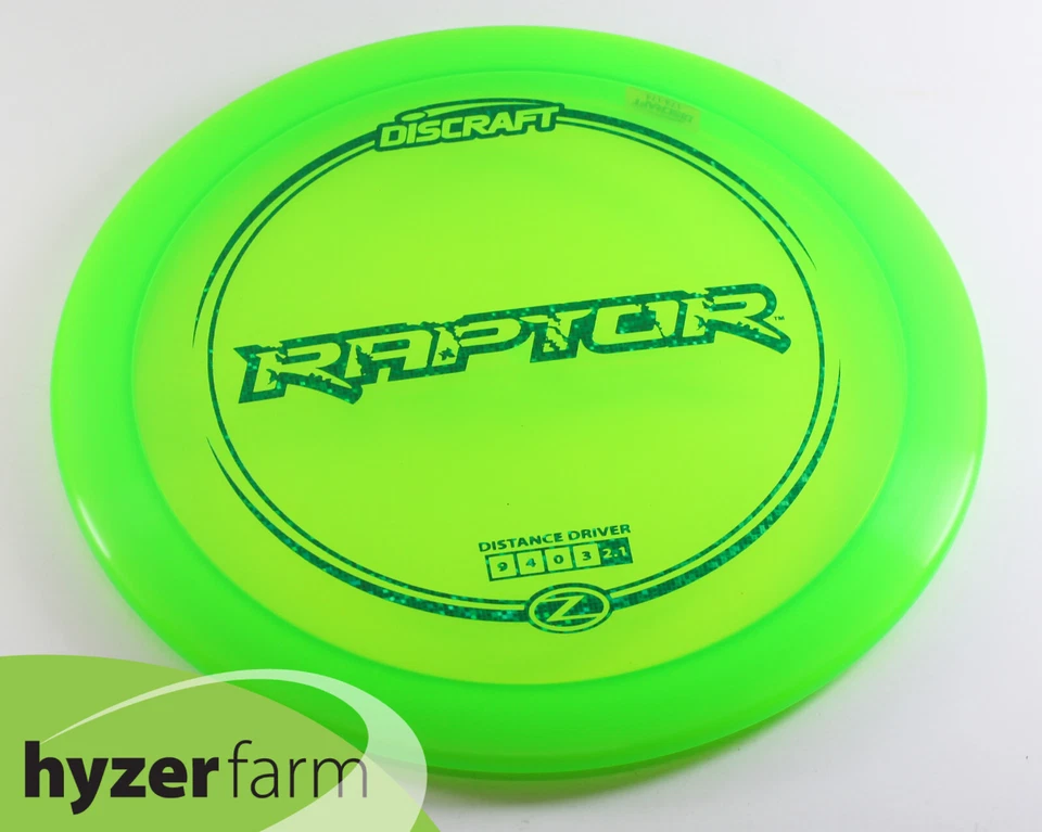 Discraft Z RAPTOR *pick your weight & color* Hyzer Farm RAPTOR disc golf driver - Image 1 of 1