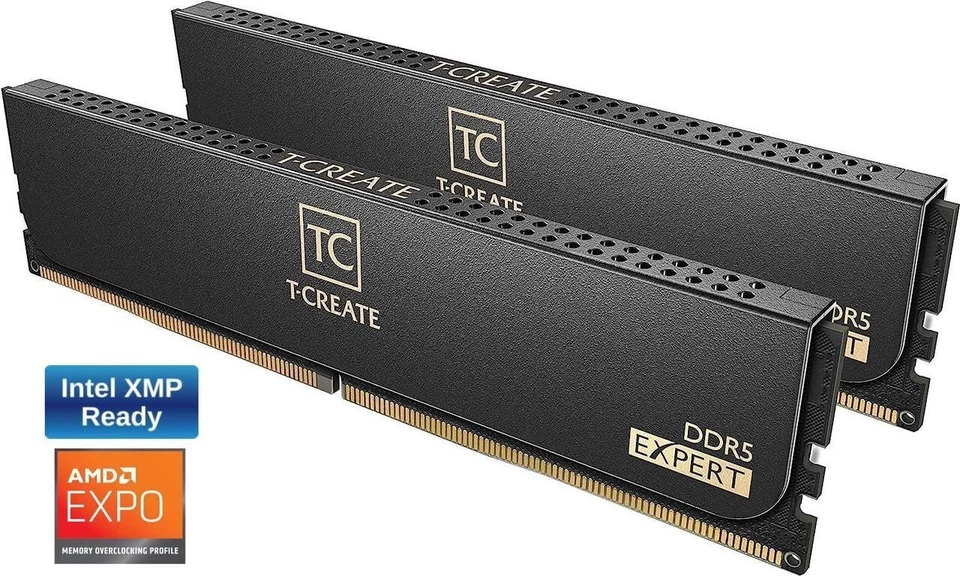 TEAMGROUP T-CREATE EXPERT 64GB (2x32GB) (DDR5-6000) CTCED564G6000HC34BDC01 - Image 1 of 1