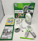 LeapFrog Leap TV Get up & Move Game Console - Complete in Box W/ 2 Games Tested