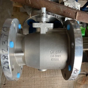 4" 150 LB RF FP EXTREME BALL VALVE JAMESBURY 7150313600XTZ2 316 SS - Picture 1 of 5