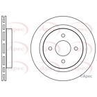 Apec Rear Brake Discs Vented 272mm Pair For TVR Chimaera 4.0