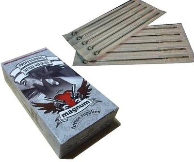 MAGNUM TATTOO SUPPLIES Aghi per tatuaggi professionali MTS - shader rotondo 25 x 5 RS - alta qualità