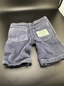 Vtg Cabbage Patch Kids Doll Clothes 1983 Denim Blue Jeans Pants Coleco - Picture 1 of 4