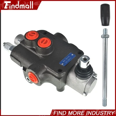 FINDMALL 1 Spool 21 GPM Hydraulic Directional Control Valve Motors Spool Double Acting