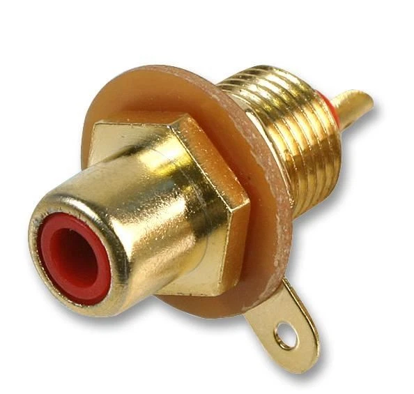 PRO SIGNAL - Prise phono, rouge - Image 1 of 1