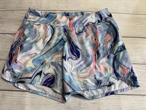 Athleta Girl Shorts Youth 2XL Multicolor Record Breaker 3" Athletic Running - Picture 1 of 6
