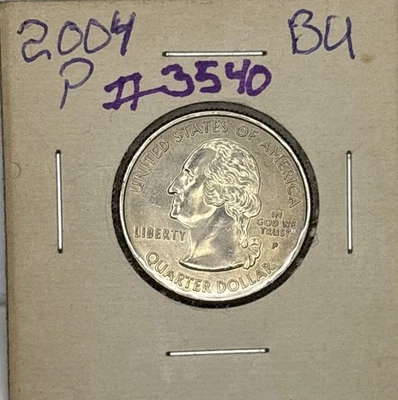 2004-P BU Washington Quarter, Florida, Item 3540 - Image 1 of 4