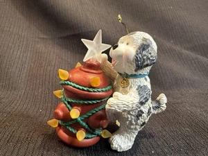 Hallmark Keepsake 1993 Dog's Best Friend Light Up Ornament ohne Box - Bild 1 von 5