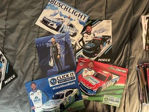 HANDSIGNIERTE Ross Chastain NASCAR CUP Held Postkarte 5 Stück abgebildet - Bild 1 von 1