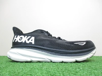 Zapatillas Hoka Clifton 9 Mujer Talla 8.5 Medianas B Negras Blancas 1127896 BWHT Foto 1 de 4