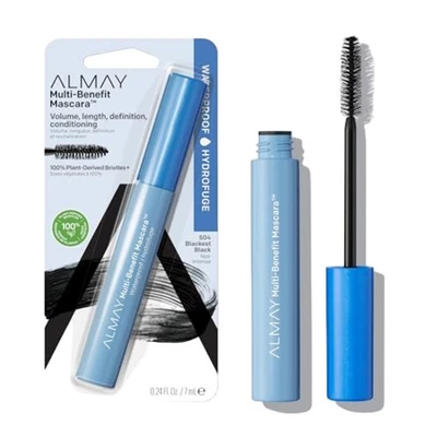 Almay One Coat Multi Benefit Waterproof Mascara Black 024 Fl Oz 4 In 1 Formula - Image 1 of 4