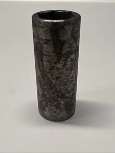 Snap On Tools SIMFM19 19mm Metric Deep Impact Socket 3/8" Drive 6 Point USA #7A1 - Foto 1 di 9