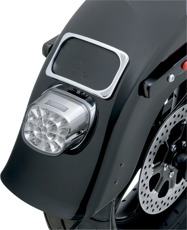 Lanterna traseira de fumaça DRAG SPECIALTIES 161273 com refletor de webbed personalizado - Imagem 1 de 1