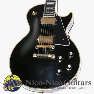 Gibson Custom Shop 2023 Murphy Lab 1968 Les Paul Custom Ultra Light Aged Ebony B - Picture 1 of 5