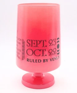 Libra Footed Goblet Vase - Picture 1 of 2