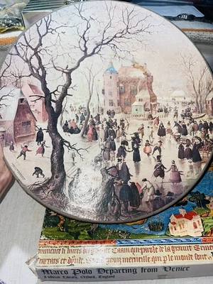 2 rompecabezas circulares vintage MCM 1966 SPRINGBOK escena de invierno 1968 Marco Polo Venecia Foto 1 de 4