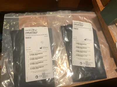 DonJoy Cotton/Lycra Suspension Sleeve for Knee Braces Black Small NEW Lot of 2 - Image 1 of 3