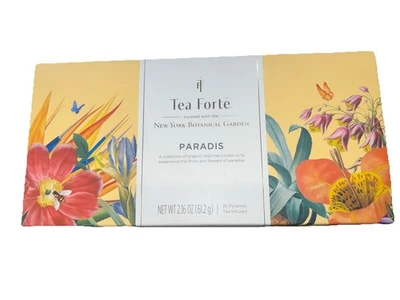 NUEVO TEA FORTE PARADIS Caja de Presentación de 20 Bolsas Infusoras Pirámides Leer Descripción. Foto 1 de 4