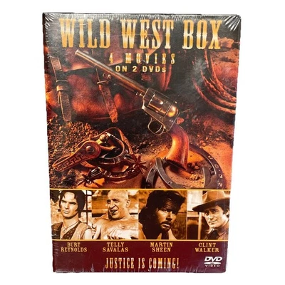 Wild West Box Set DVD 4-Movie, 2-Disc, 2005 Foto 1 de 2