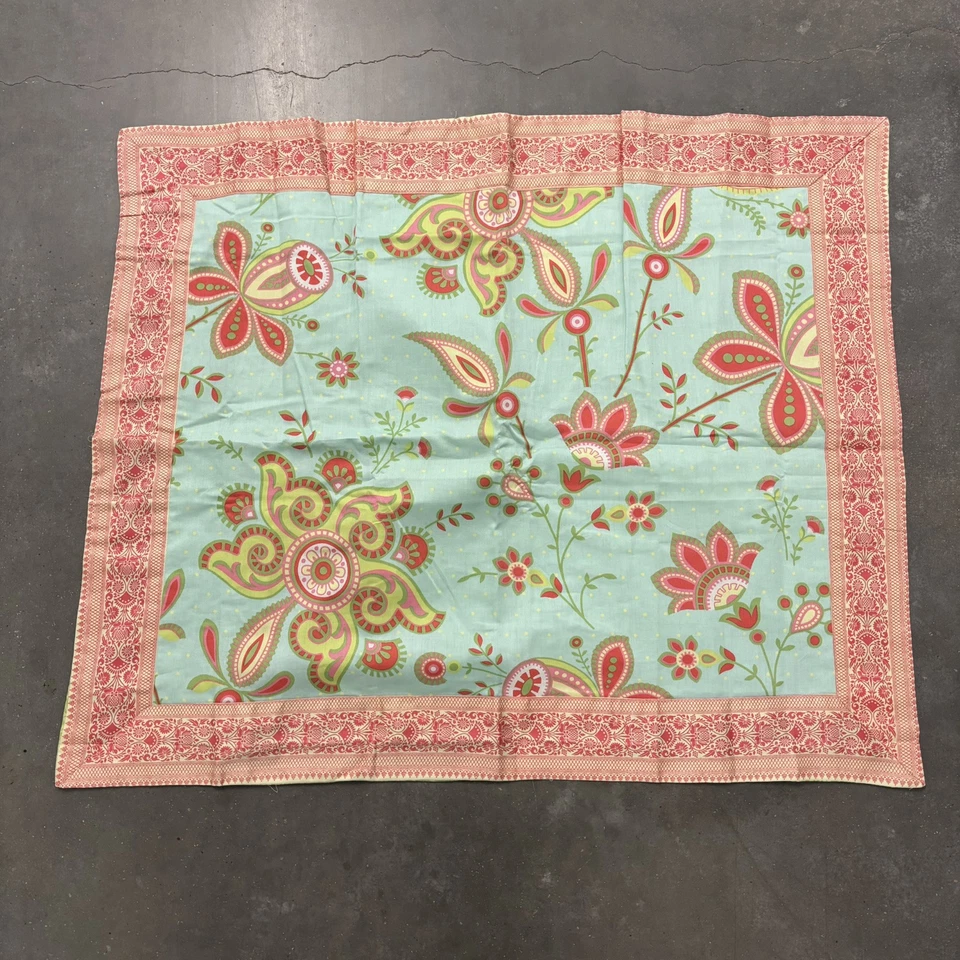 AMY BUTLER Rosa Floral Ligero Algodón Orgánico ESTÁNDAR Funda de Almohada Una Pieza Foto 1 de 4