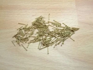 Amati 4134/10 -10mm long x 0.7mm Dia. Brass Ship Modelling Pins (Approx 200) 1st - Picture 1 of 8