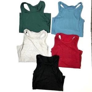 Cooraby Unisex Boy Girl Tank Tops Racerback Multicolor 2-3 Toddler 5 Piece - Picture 1 of 7
