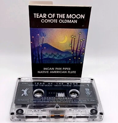 Coyote Oldman ‎– Tear Of The Moon 1987 Cassette OOP - Image 1 of 3