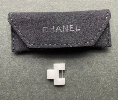 Reloj Chanel J12 Blanco Cerámica 33mm Eslabón 14mm Ancho con Estuche Original #1429 Foto 1 de 4