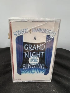 RODGERS & HAMMERSTEIN'S A GRAND NIGHT FOR SINGING CASSETTE TAPE - Picture 1 of 3
