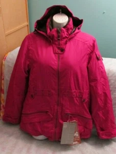 Kid's Girl's OBERMYER 'Rosalee Jacket' with Removable Hood Ski Jacket Size 18 - Picture 1 of 7