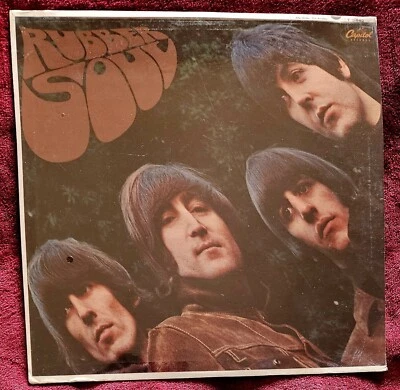 SEALED! MONO! BEATLES "Rubber Soul" 1st PRESSING BREATHE HOLES! STUNNING! WOW! - Image 1 of 4