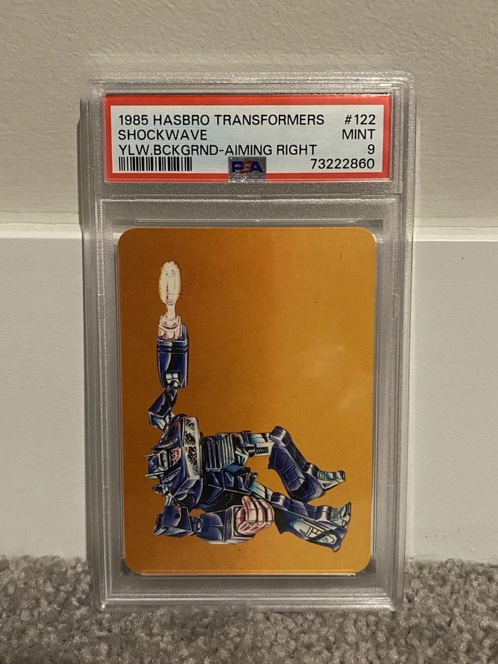 Shockwave - 1985 Hasbro Transformers #122 - PSA 9 - Image 1 of 1