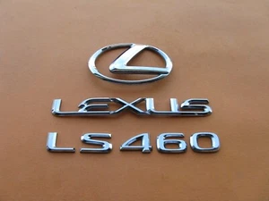 07 08 09 10 11 12 LEXUS LS460 REAR TRUNK EMBLEM LOGO BADGE SIGN SYMBOL A43948 - Picture 1 of 6