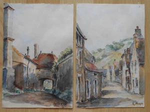 R. MORIN Mailly-le-Chateau  Chatel-Censoir Yonne August 1940 Frankreich  - Bild 1 von 5