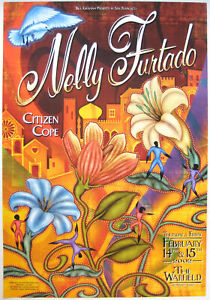Nelly Furtado Concert Poster Warfield BGP- 276 2002