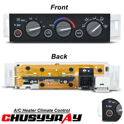 Módulo de control climático de CA para GMC C1500 K1500 Suburban 1996-1999 nueva actualización Foto 1 de 4
