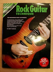 *VINTAGE* PROGRESSIVE ROCK GUITAR TECHNIQUE by Brett Duncan (Koala, 1992) - Picture 1 of 5