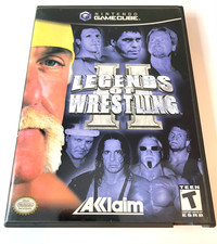 Legends of Wrestling II 2 NINTENDO GAMECUBE GAME COMPLETE CIB Tested ++ WORKING