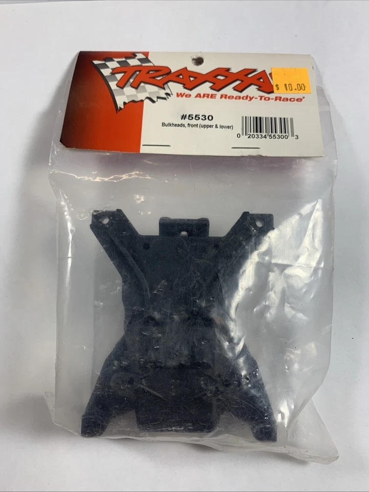 Traxxas 5530 - Front Upper & Lower Bulkheads, Jato 3.3 - Image 1 of 1