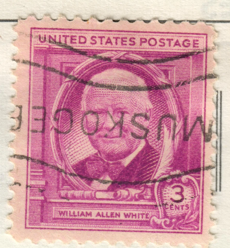 Estados Unidos - 1948 80 aniversario del nacimiento de William Allen White Foto 1 de 1