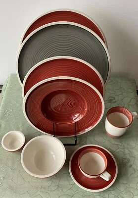 Villeroy & Boch MANUFACTURE Rouge Speiseteller,Suppent.,Müslisch.,Dipsch.usw neu - Bild 1 von 4