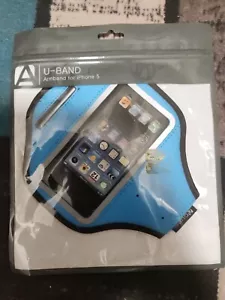U-band Carrying Devide Iphone 5 Size Devices Blue - Picture 1 of 1