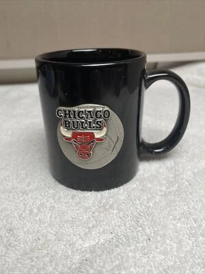 Collection Chicago Bulls Pewter Coffee Mug Black Red - Изображение 1 из 4