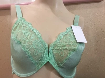 Sujetador con aros corte y cosido Wacoal 851127 talla 32D verde menta nuevo Foto 1 de 4