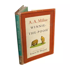 WINNIE-THE-POOH AA Milne HB/DJ 1961 Revised Edition Jacket VGC - Picture 1 of 3