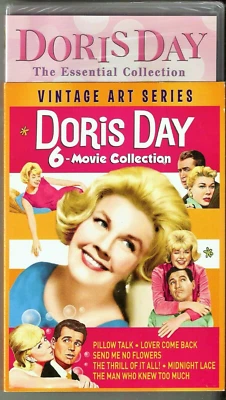 Doris Day DVD 6-Movie Vintage Art Series Film Collection Factory Sealed NEW - Image 1 of 2