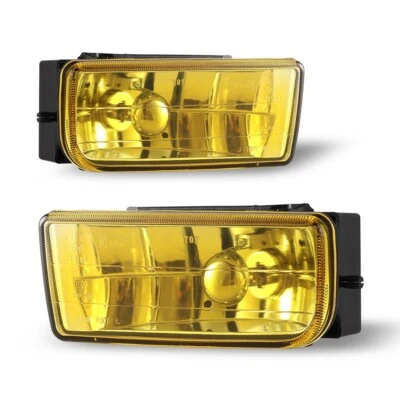 Fog Lights For 1993-1998 BMW 3 Series E36 M3 Bumper Driving Lamps Yellow Lens Foto 1 de 4
