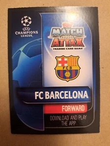 CLU 11 MESSI BARCELONA CLUB 100 TOPPS CHAMPIONS LEAGUE 2019 2020 NOT ROOKIE - Picture 1 of 2