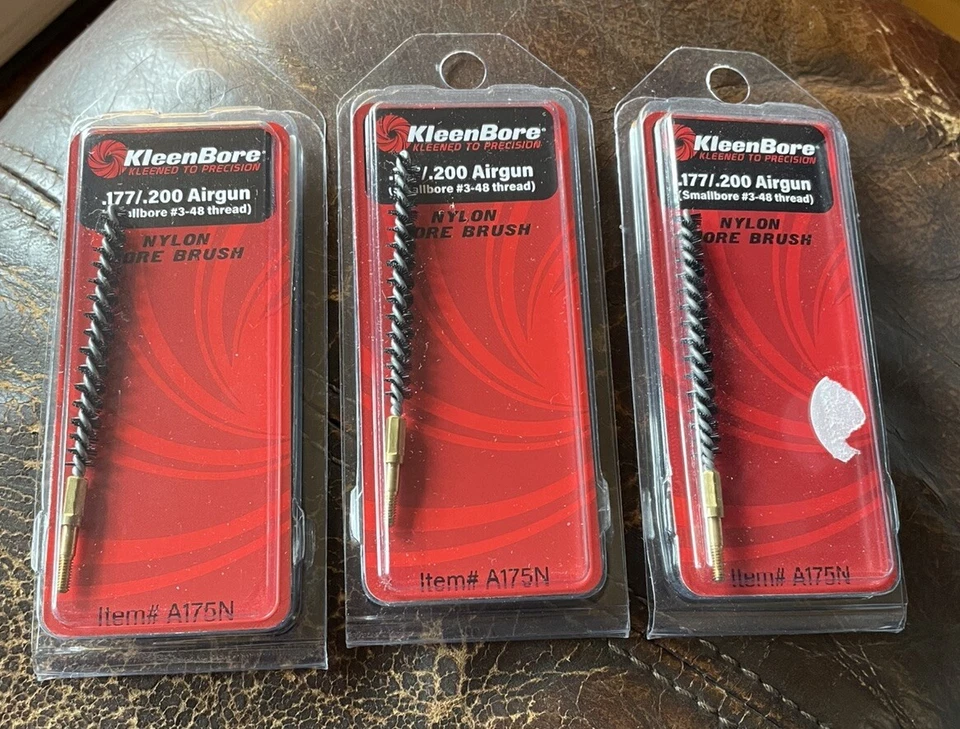 3 Kleenbore Nylon Bore Brush .177/.200 Airgun A175N - Image 1 of 1
